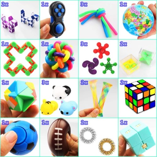 Pack 28 juguetes antiestrés surtido - imagen adicional