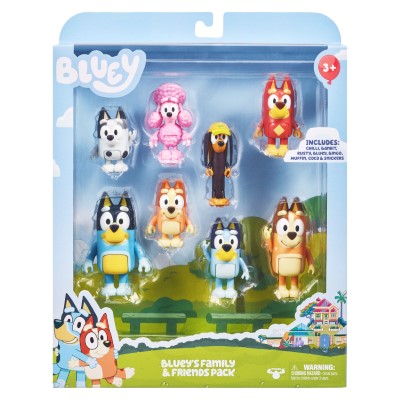 Bluey pack familia y amigos - imagen adicional