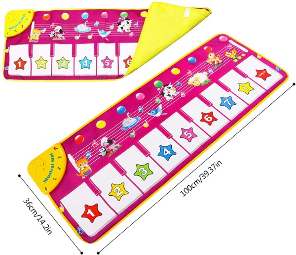 Alfombra infantil teclado musical - imagen adicional