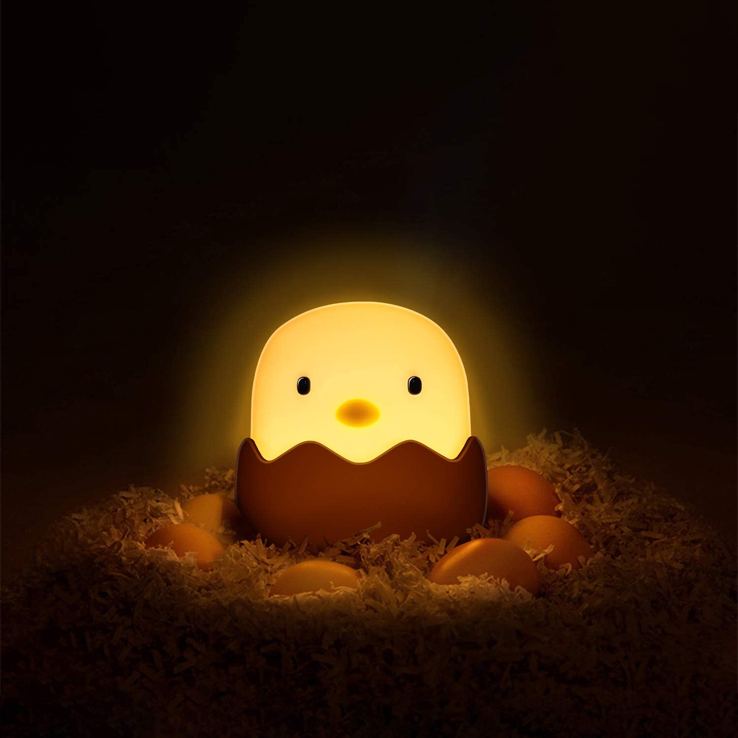 Luz nocturna bebés lámpara LED Pollito