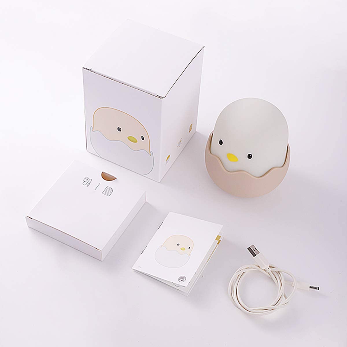 Luz nocturna bebés lámpara LED Pollito - vista alternativa