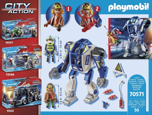 Playmobil City Action Robot Policía 70571 - imagen adicional