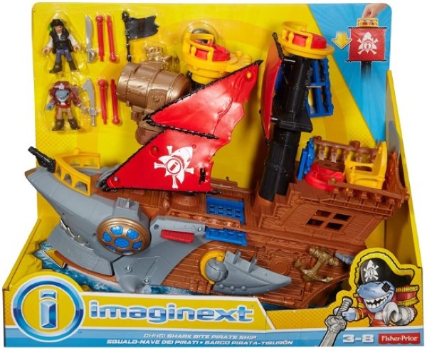 Imaginext Barco Pirata-Tiburón - imagen adicional