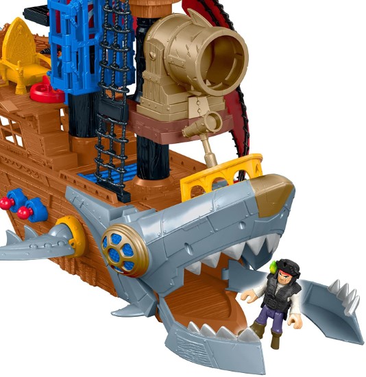 Imaginext Barco Pirata-Tiburón - imagen adicional