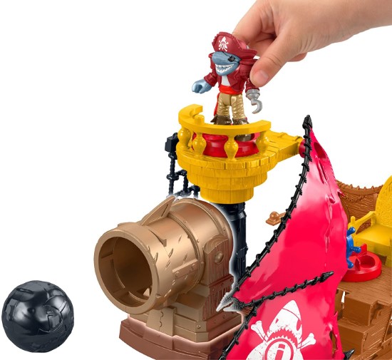Imaginext Barco Pirata-Tiburón - imagen adicional