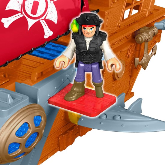 Imaginext Barco Pirata-Tiburón - imagen adicional