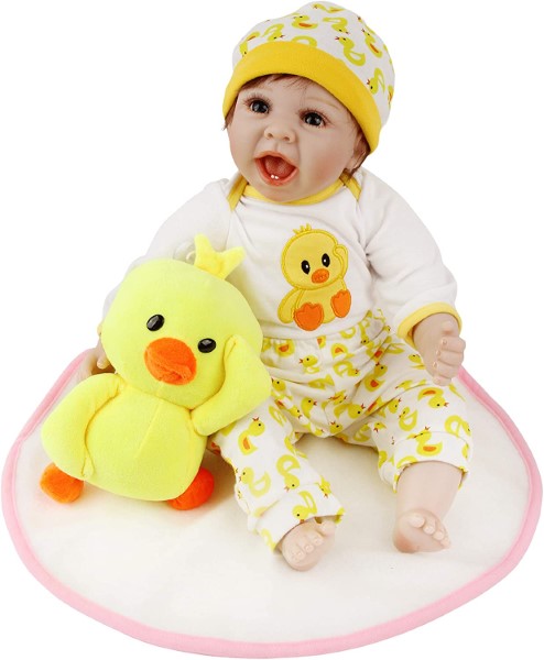 Bebita Reborn realista 55 cm - imagen adicional