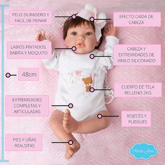 María Jesús reborn silicona - imagen adicional