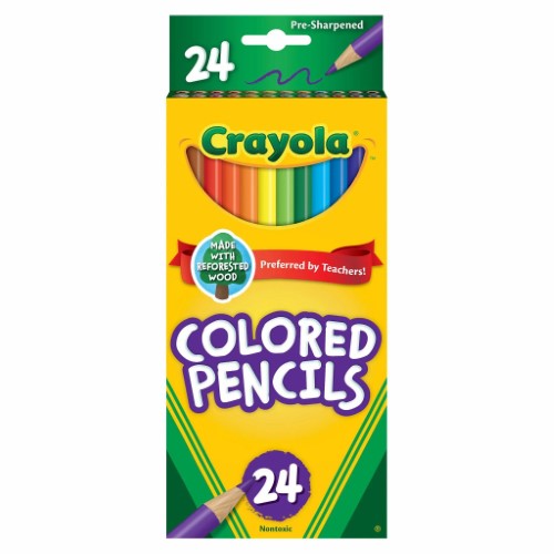 Crayola 24 lápices de colores OPORTUNIDADES