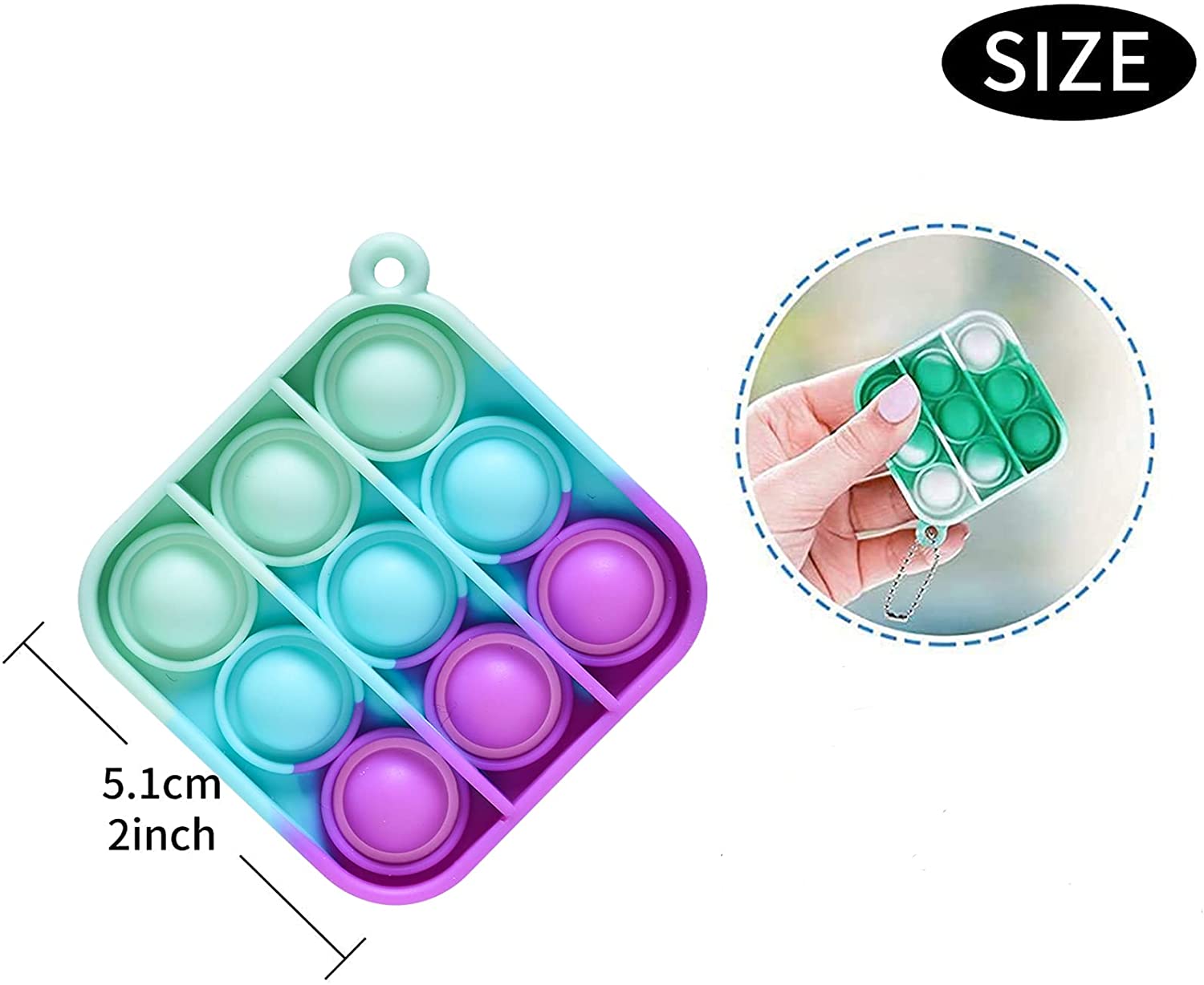 Pack 26 juguetes sensoriales burbuja Fidget - imagen adicional