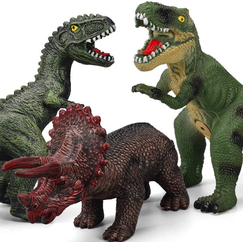Set 6 dinosaurios grandes de juguetes Gzsbaby - imagen adicional