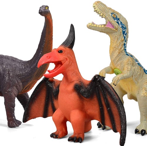 Set 6 dinosaurios grandes de juguetes Gzsbaby - imagen adicional