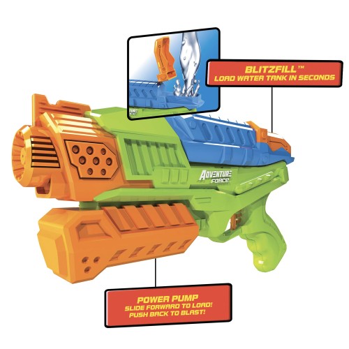Set pistolas de agua Aqua Squad Adventure Force - imagen adicional