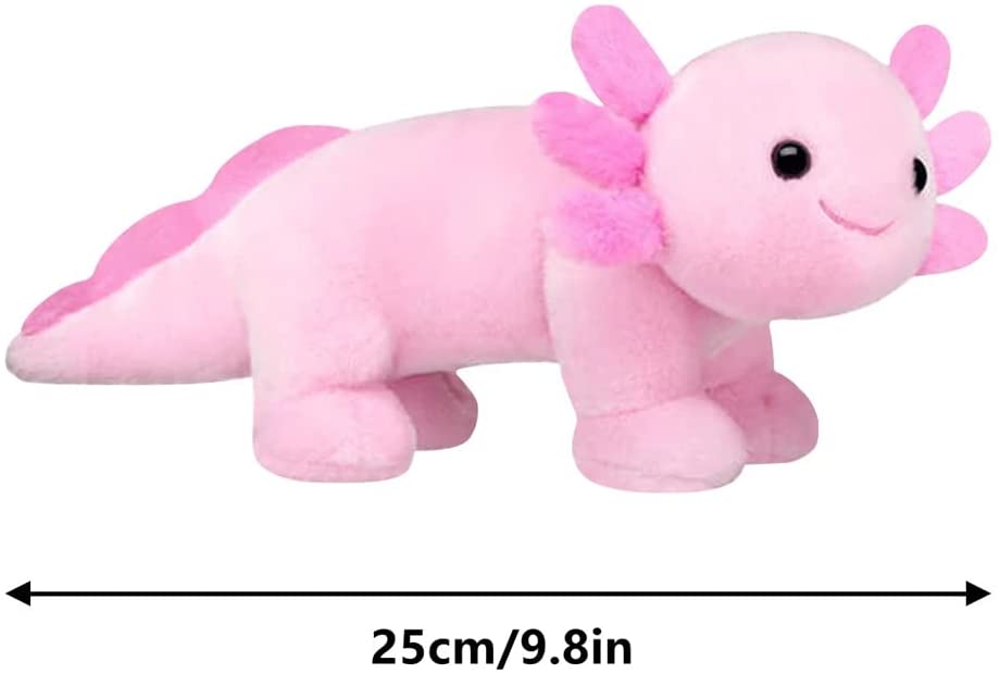 Peluche Ajolote rosa 25 cm Axolotl - imagen adicional