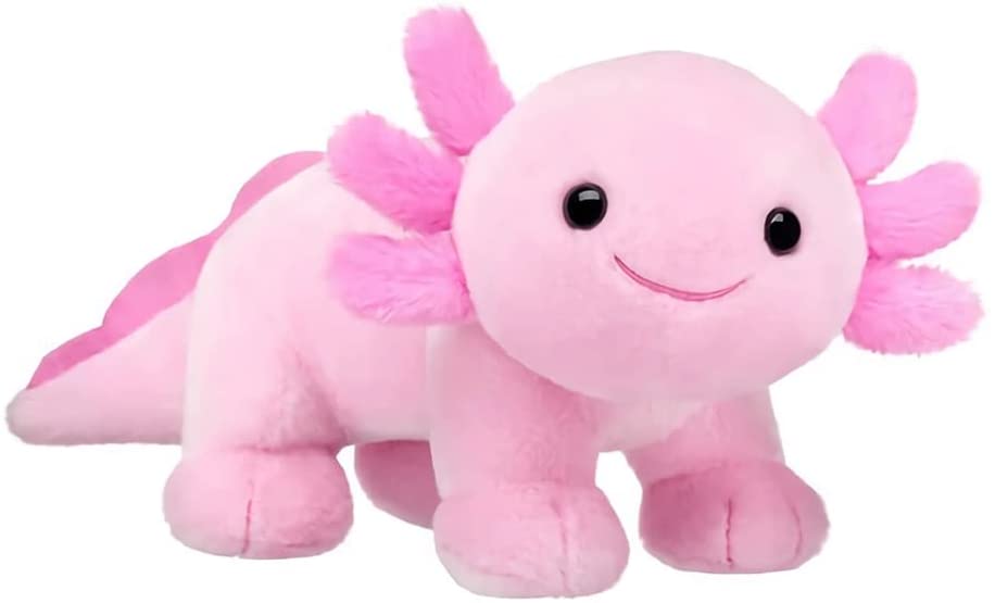 Peluche Ajolote rosa 25 cm Axolotl - imagen adicional