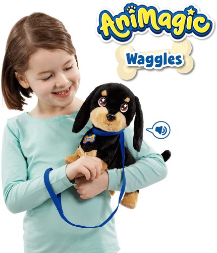 Animagic Waggles mi perrito Salchicha - imagen adicional