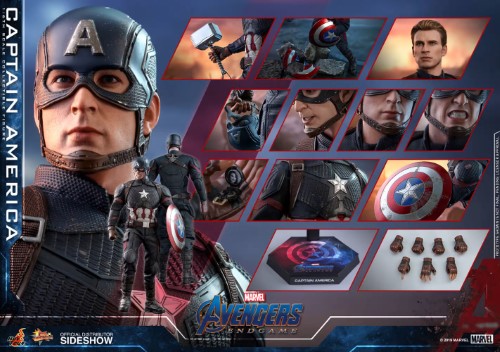 Avengers Endgame Captain America Hot Toys - imagen adicional