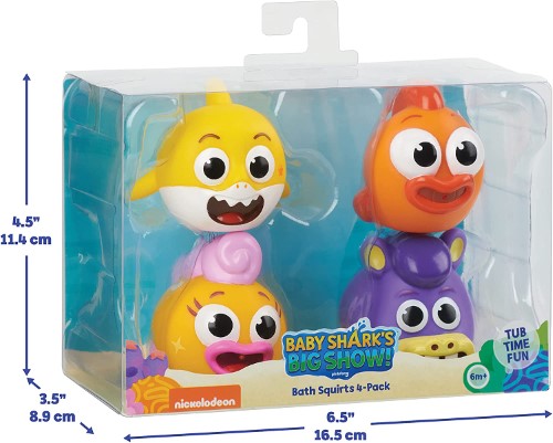 Baby Shark's Big Show set juguetes de baño - imagen adicional