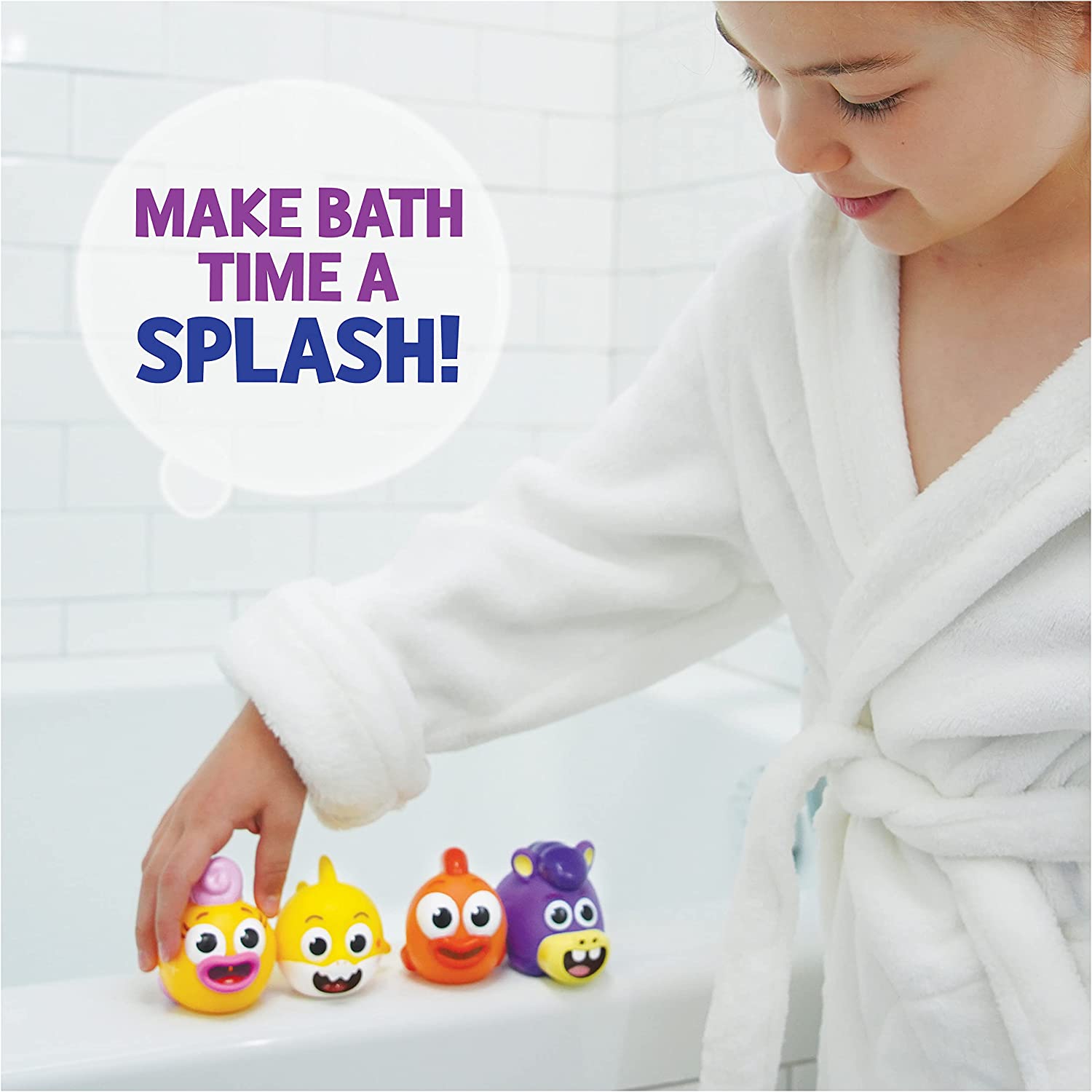 Baby Shark's Big Show set juguetes de baño - imagen adicional