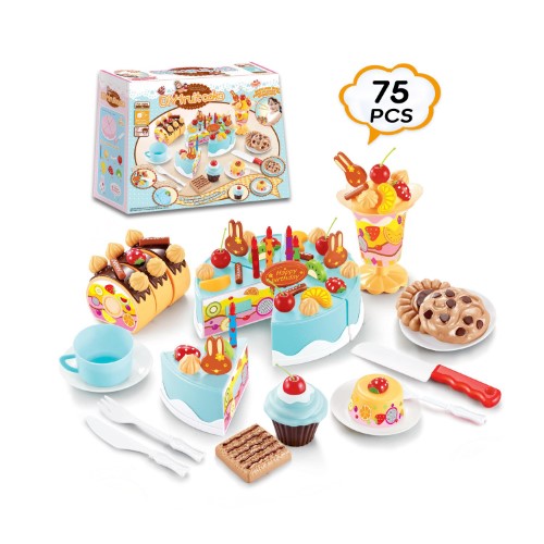 Comida de juguete Bizcochos cumpleaños - imagen adicional