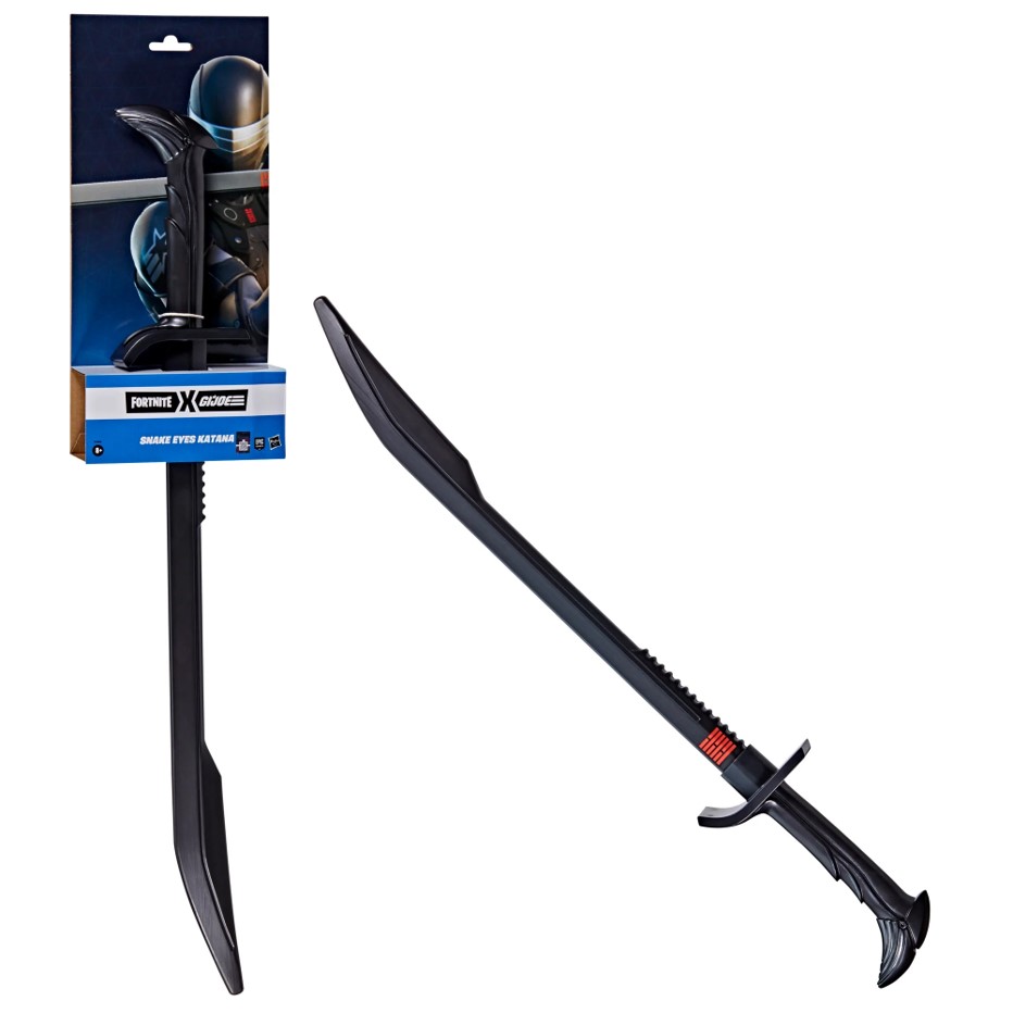 Fortnite X Gi Joe Snake Eyes Katana F5906 - imagen adicional
