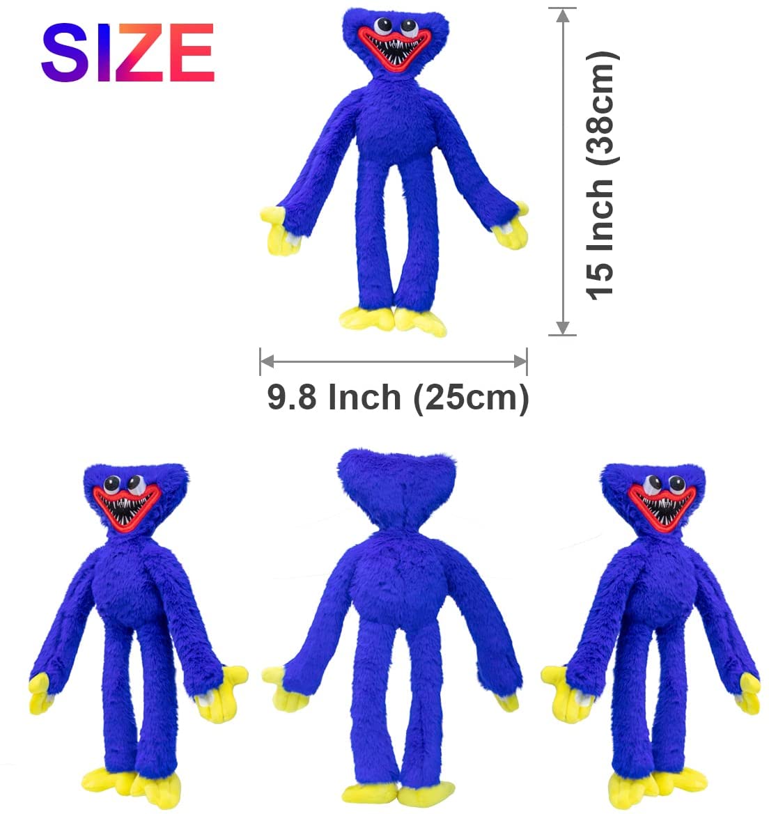 Poppy Playtime Huggy Wuggy rosa y azul - imagen adicional