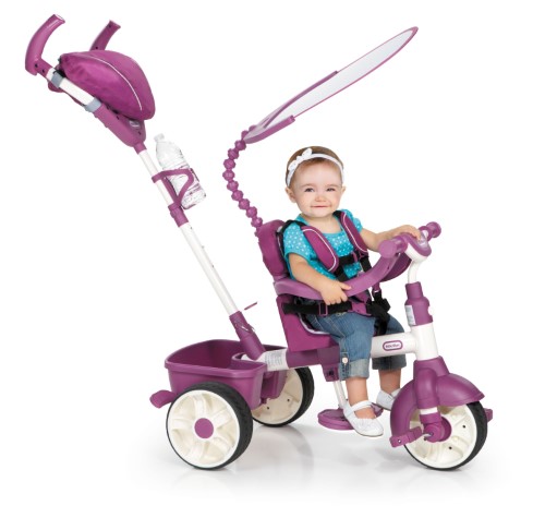Little Tikes Triciclo 4-en-1 Edición de Lujo - Violeta