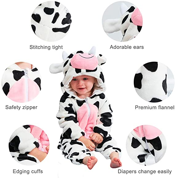 Disfraz Vaquita para bebés - imagen adicional