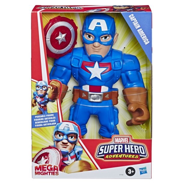 Playskool Mega Mighties Captain America - imagen adicional