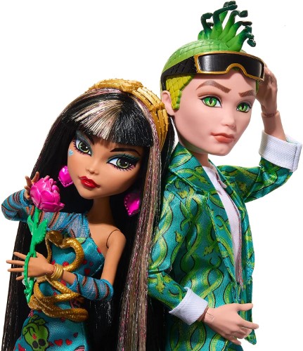 Monster High Howliday Cleo De Nile y Deuce Gorgon - vista alternativa