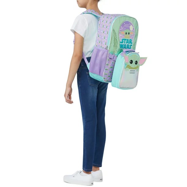 Star Wars Morral con Lonchera Baby Yoda - imagen adicional