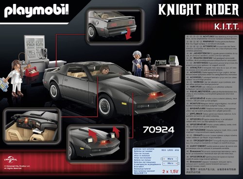 Playmobil Knight Rider K.I.T.T. Auto Fantástico 70924 - imagen adicional