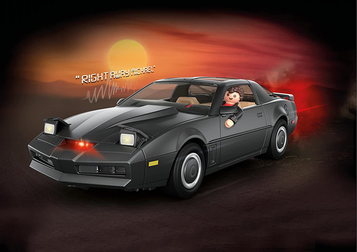 Playmobil Knight Rider K.I.T.T. Auto Fantástico 70924 - imagen adicional