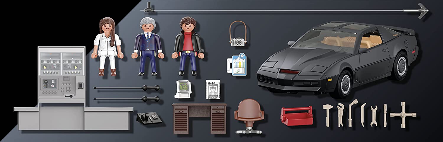 Playmobil Knight Rider K.I.T.T. Auto Fantástico 70924 - imagen adicional