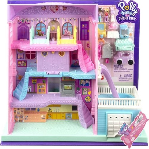 Polly Pocket Mansión fiesta de Pijama - imagen adicional