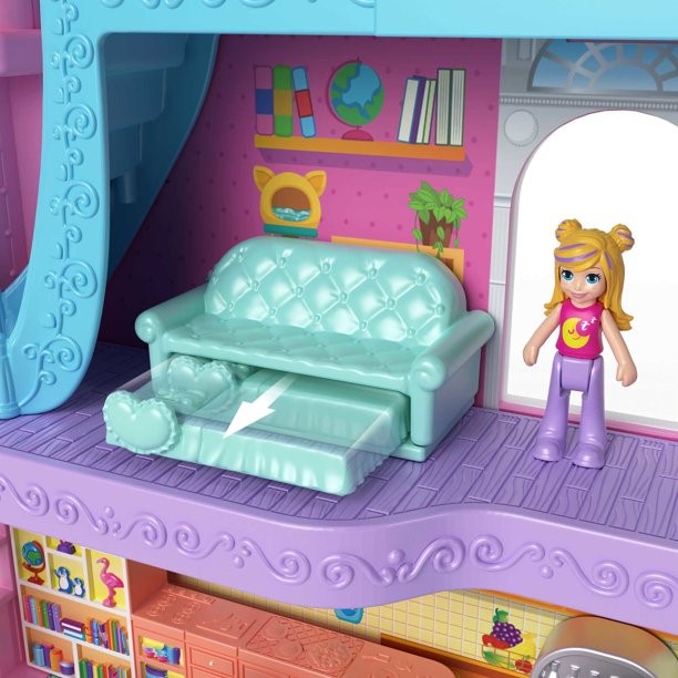 Polly Pocket Mansión fiesta de Pijama - imagen adicional
