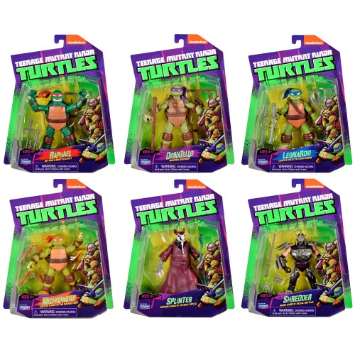 Tortugas Ninja Pack figuras 2012 Edición Especial - vista alternativa