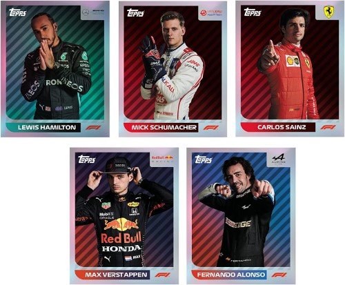 Topps F1 2021 láminas adhesivas - imagen adicional