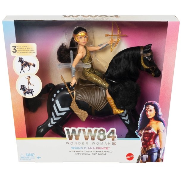WW84 Mujer Maravilla joven con caballo - imagen adicional