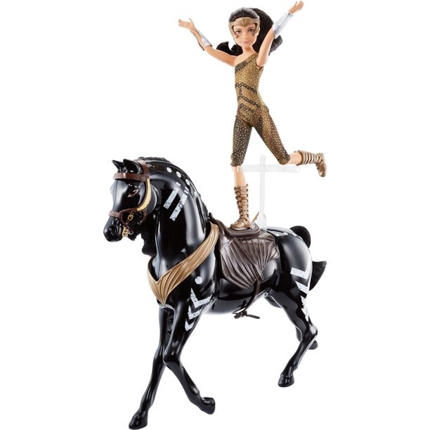 WW84 Mujer Maravilla joven con caballo - imagen adicional