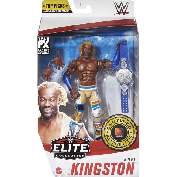 WWE Elite Collection Kofi Kingston GVB99 - imagen adicional