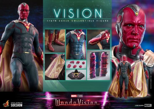 Wandavision Vision Sixth Scale Figure Hot Toys - imagen adicional