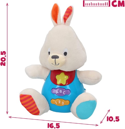 Winfun conejo de peluche educativo - imagen adicional