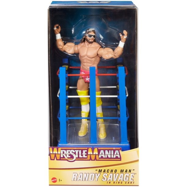 WWE Wrestlemania Macho Man con Ring - imagen adicional
