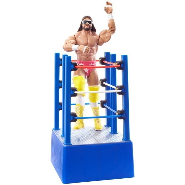 WWE Wrestlemania Macho Man con Ring - imagen adicional