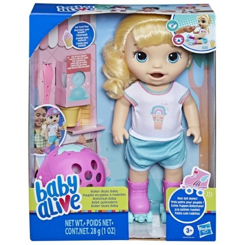 Baby Alive Bebé patinadora - rubia - imagen adicional