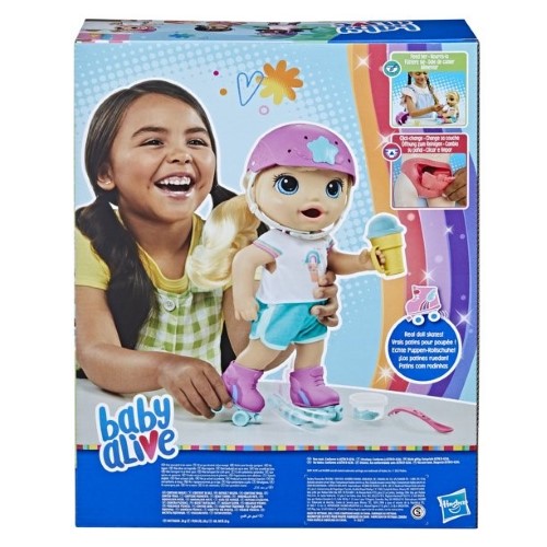 Baby Alive Bebé patinadora - rubia - imagen adicional