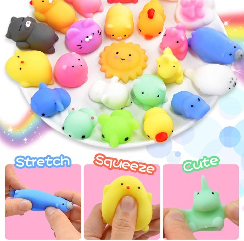 Bolsa con 40 juguetes Squishies para piñata 1 - imagen adicional