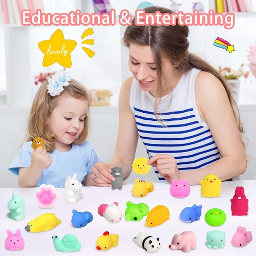 Bolsa con 40 juguetes Squishies para piñata 1 - imagen adicional