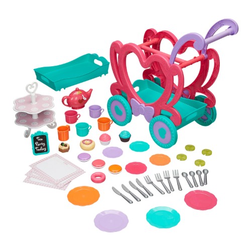 Carrito infantil para servir té y postres - imagen adicional